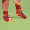 Awesome Fire Fighter Socks - Cotton, Nylon, Spandex