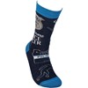 Socks - Awesome Police Officer - One Size Fits Most - Cotton, Nylon, Spandex