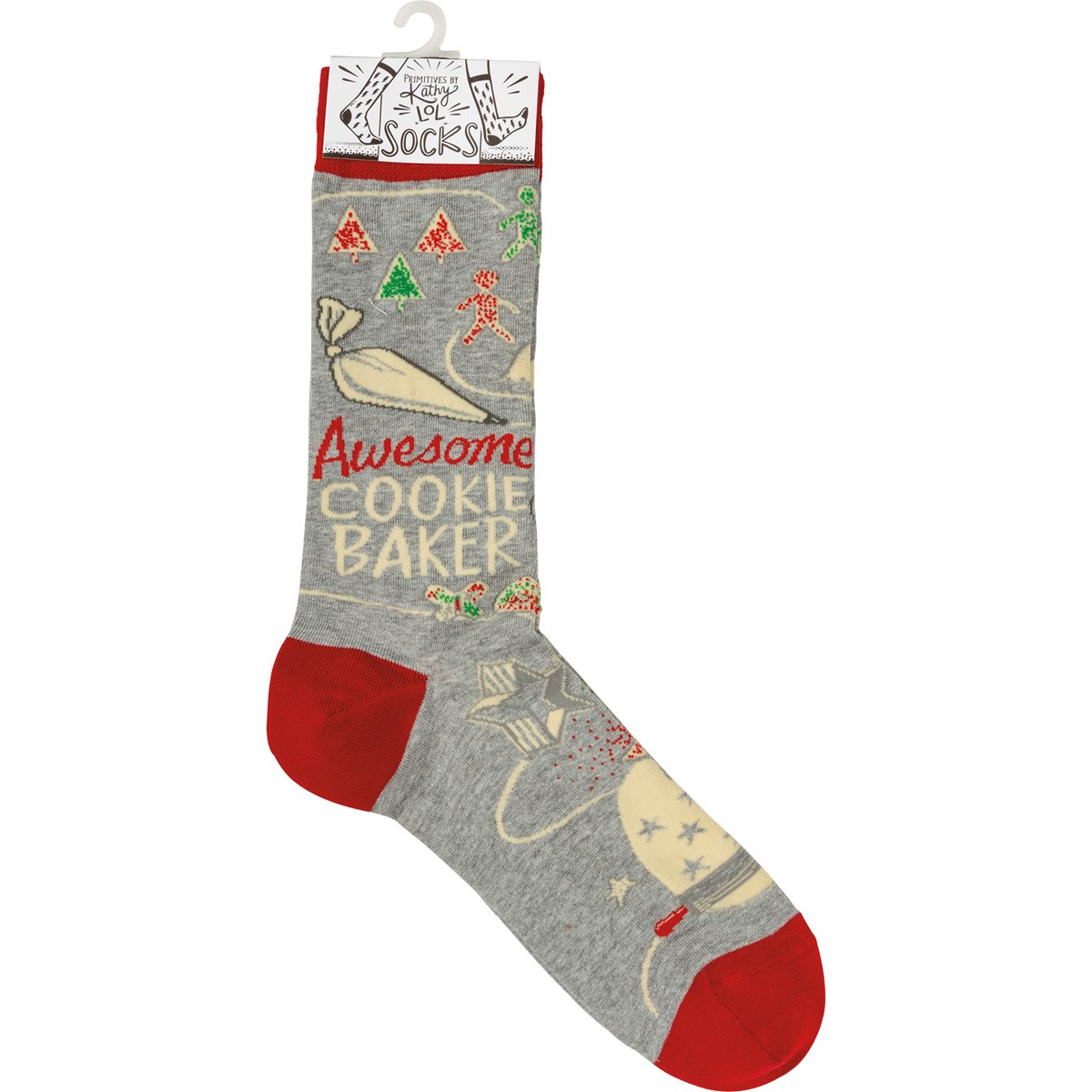 Awesome Cookie Baker Socks - Cotton, Nylon, Spandex