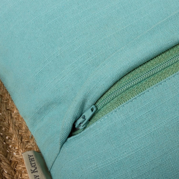 Pillow - The Dunes - 15" x 10" - Cotton, Jute, Zipper