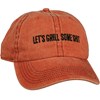 Baseball Cap - Let's Grill - One Size Fits Most - Cotton, Metal
