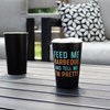 Feed Me Barbeque And Tell Me I'm Pretty Pint - Stainless Steel