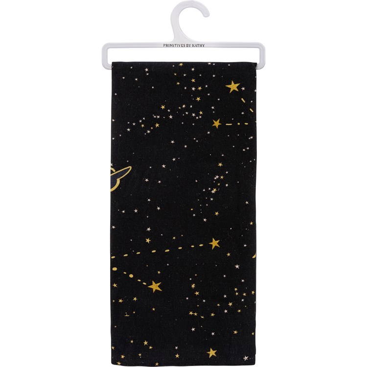 Reach For The Stars Kitchen Towel - Cotton, Linen