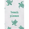 Beach Please Kitchen Towel - Cotton, Linen