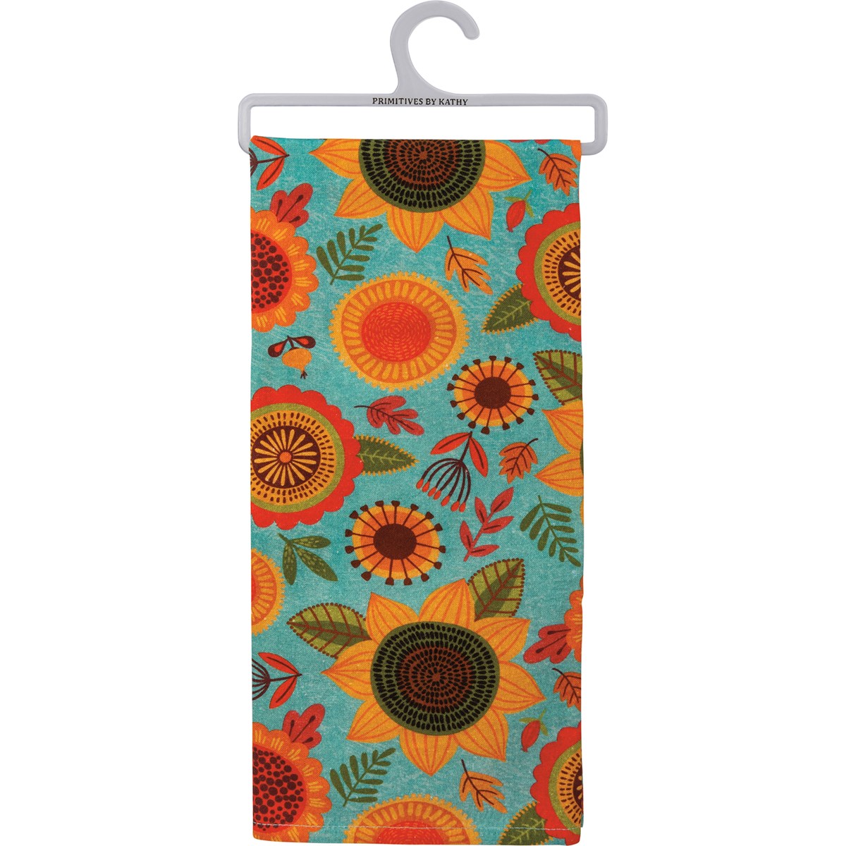 Floral My Favorite Color Is Fall Kitchen Towel - Cotton