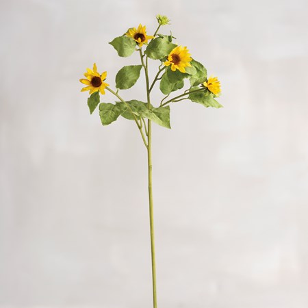 Pick - Sunflowers Sm - 34" Tall - Plastic, Fabric, Wire