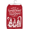 Have A Homey Gnomey Christmas Kitchen Towel - Cotton