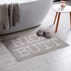 Nice Butt Bath Rug - Cotton, Latex skid-resistant backing