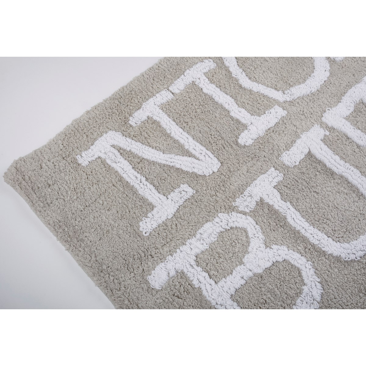Nice Butt Bath Rug - Cotton, Latex skid-resistant backing