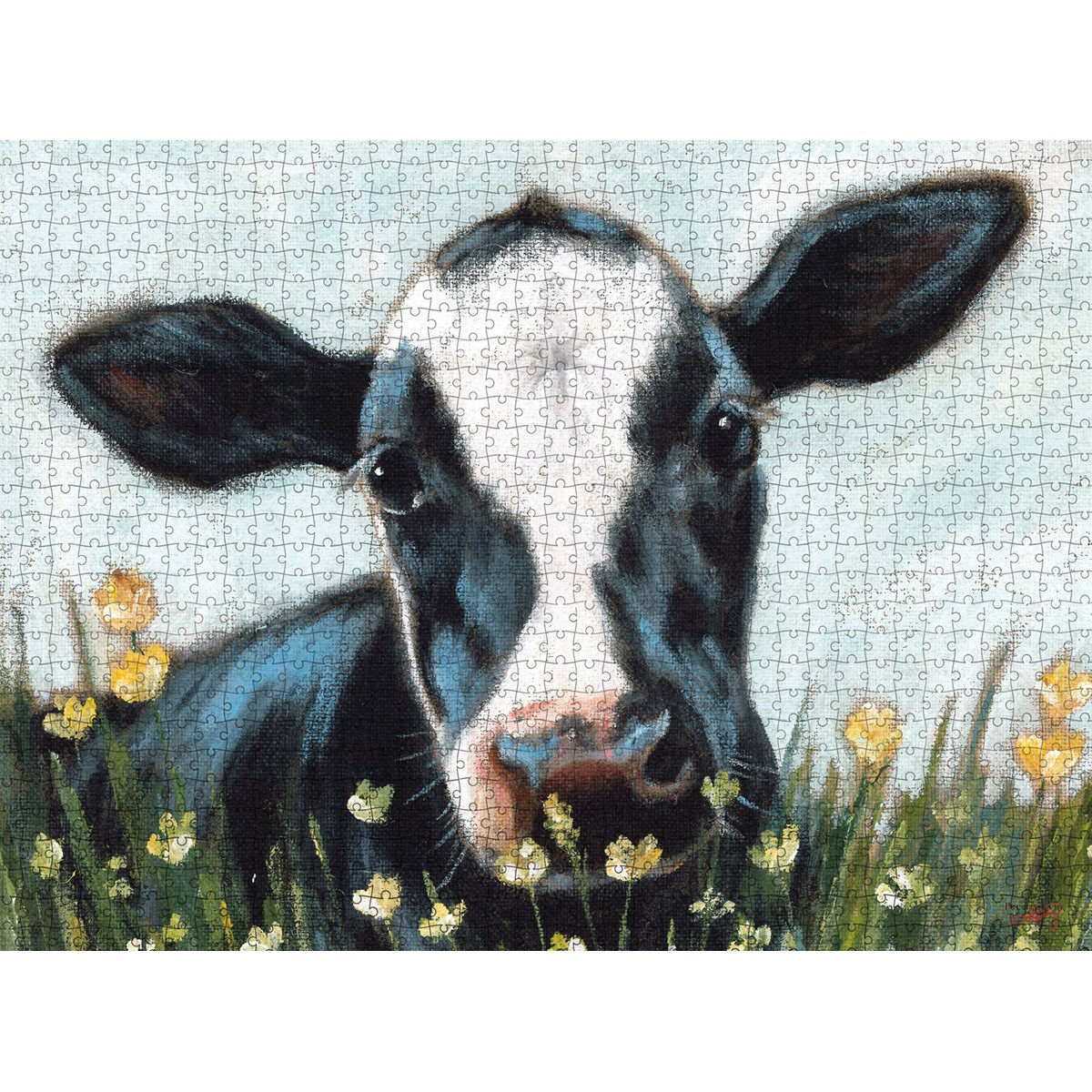Cow Puzzle - Paper