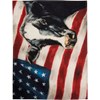 Flag And Cow Kitchen Towel - Cotton