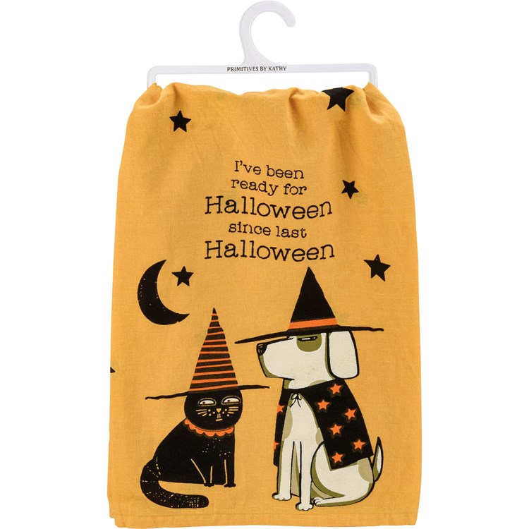 Ready For Halloween Kitchen Towel - Cotton