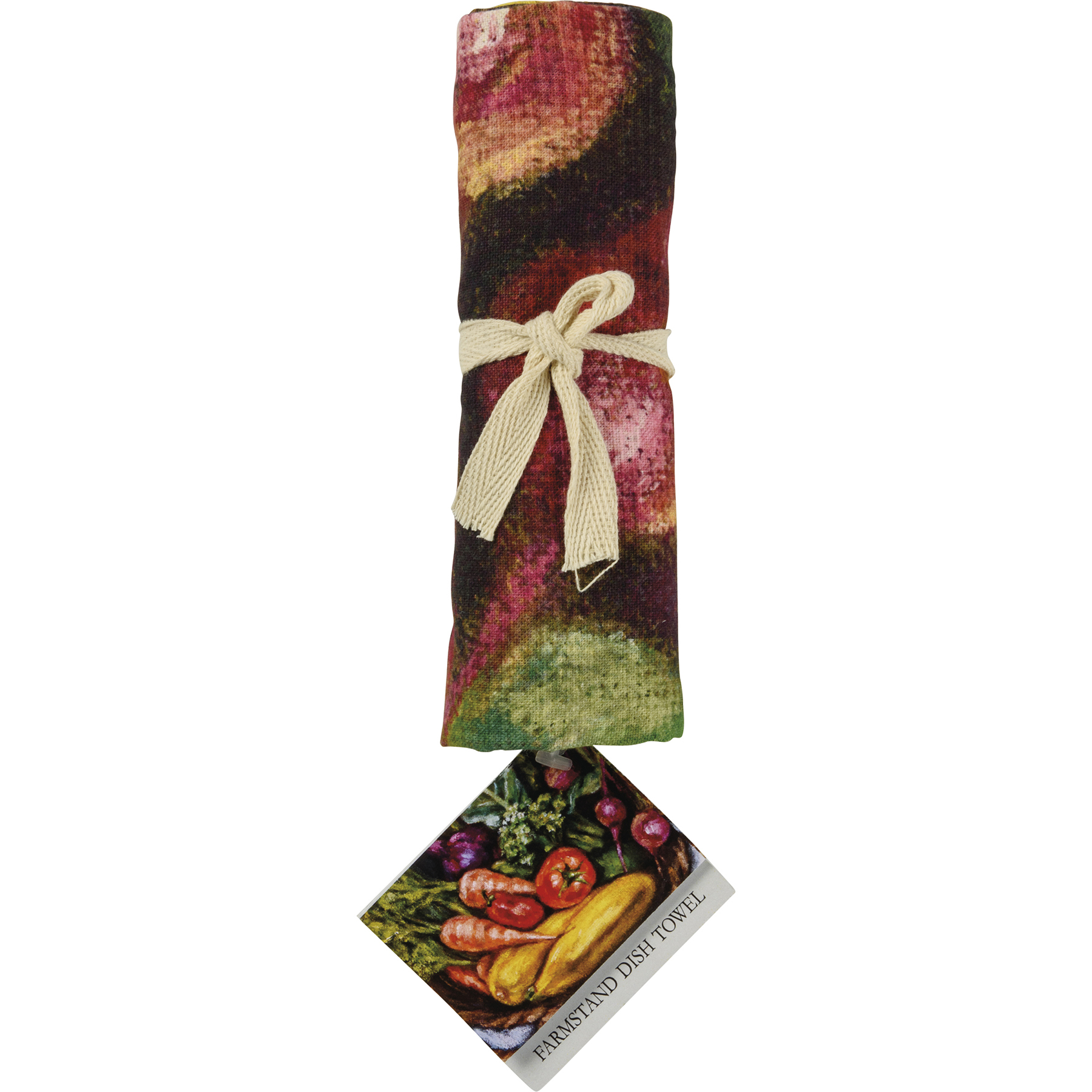 Veggie Basket Kitchen Towel Primitives By Kathy