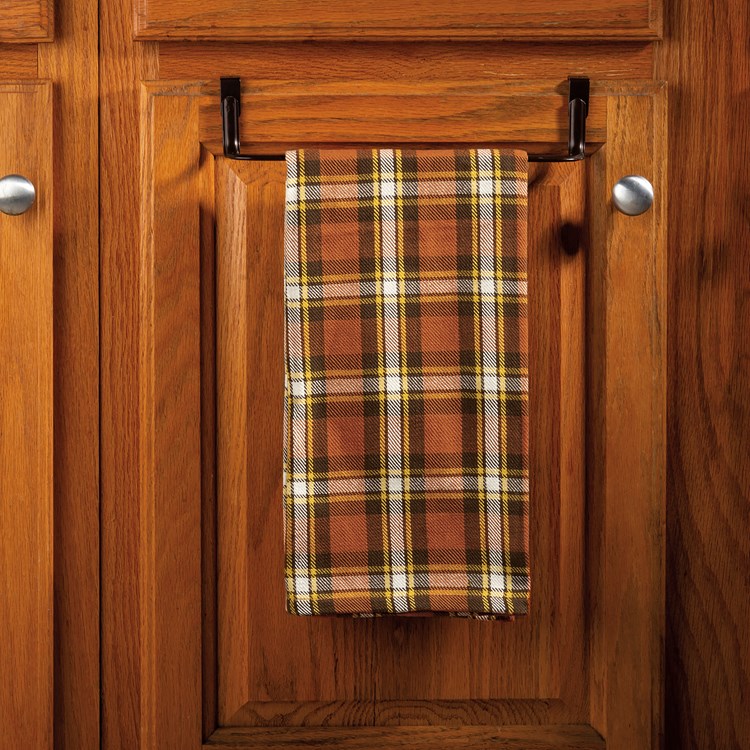 Kitchen Towel - Fall Plaid - 20" x 28" - Cotton