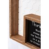Dream Inset Box Sign - Wood
