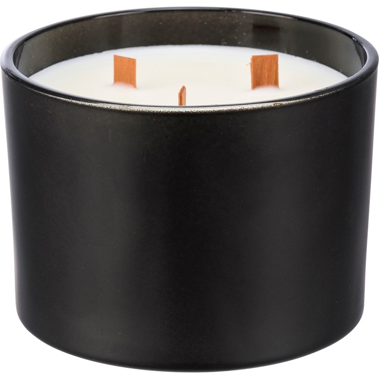 Jar Candle - Gather - 14 oz., 4.50" Diameter x 3.25" - Soy Wax, Glass, Wood