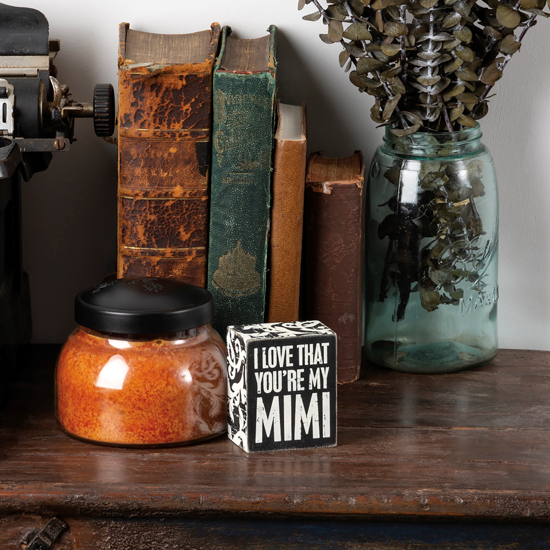 I Love That You're My Mimi Box Sign | Primitives By Kathy