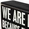 We Are Best Friends Box Sign - Wood