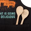 Apron - This Is Going To Be Delicious - 27.50" x 28" - Cotton, Metal