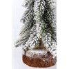 Snow Finish Small Thin Tree - Plastic, Wood, Wire, Flocking