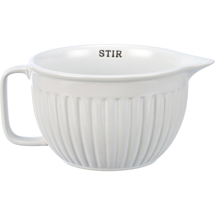 Mixing Bowl - Stir - 7" x 5.25" x 3.25" - Stoneware