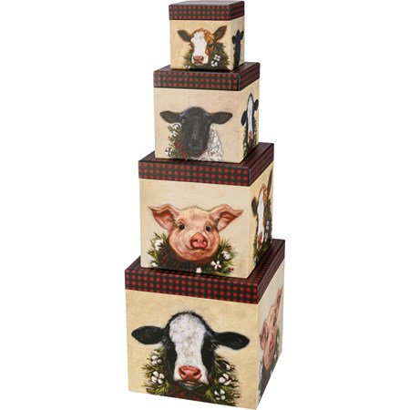 Merry Farm Stacking Box Set - Paper