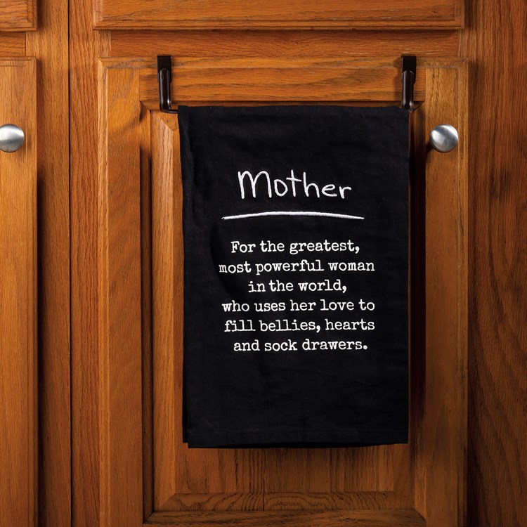 Mother Greatest Most Powerful Kitchen Towel - Cotton