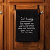 Cat Lady Committed Four Cats Ago Kitchen Towel - Cotton