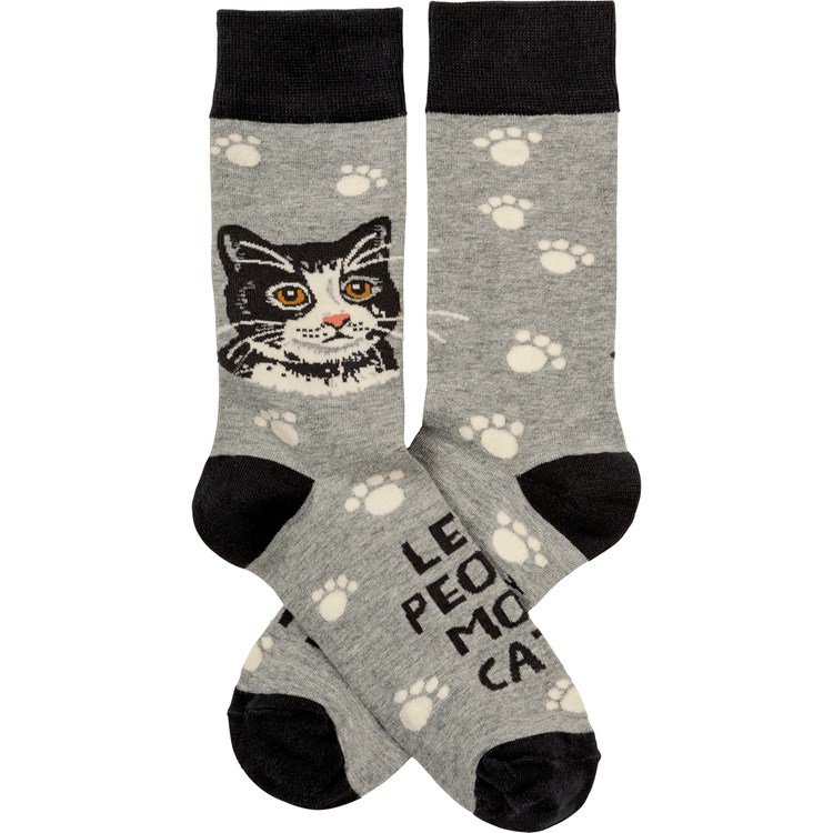 More Cats Socks - Cotton, Nylon, Spandex