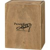 Frenchie Memory Box - Wood
