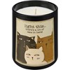 There's A Lot Of Cats In Here Candle - Soy Wax, Glass, Cotton