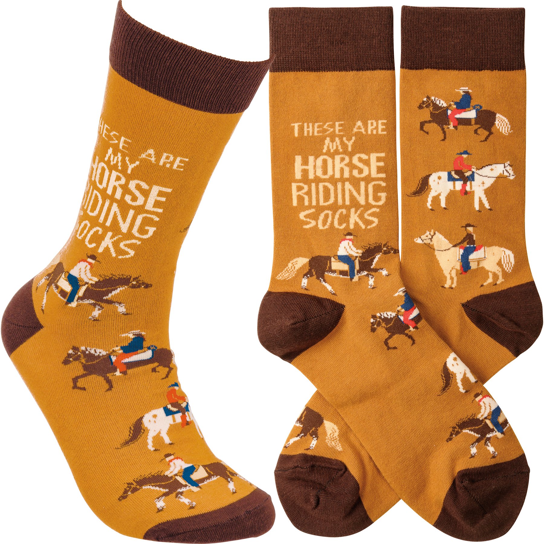 Women's Embracing Horses Socks, Multi