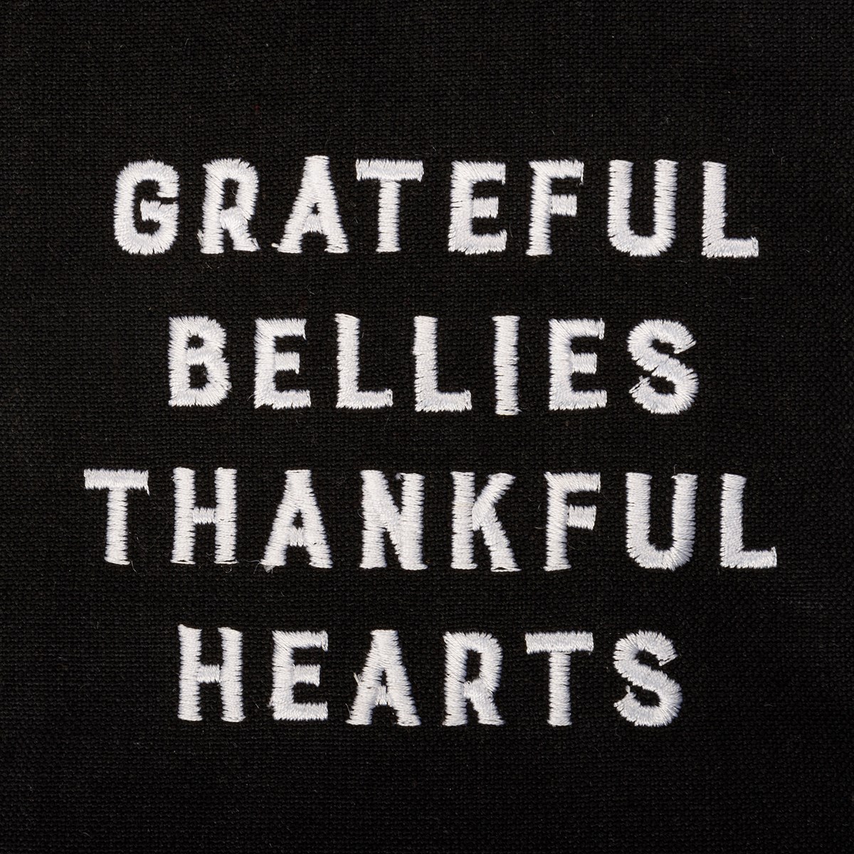 Grateful Bellies Thankful Hearts Kitchen Set - Cotton