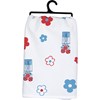 Kitchen Towel - Awesome Nurse - 28" x 28" - Cotton