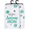 Awesome Mom Kitchen Towel - Cotton