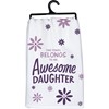 Awesome Daughter Kitchen Towel - Cotton