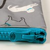 Awesome Pet Sitter Zipper Wallet - Post-Consumer Material, Plastic, Metal