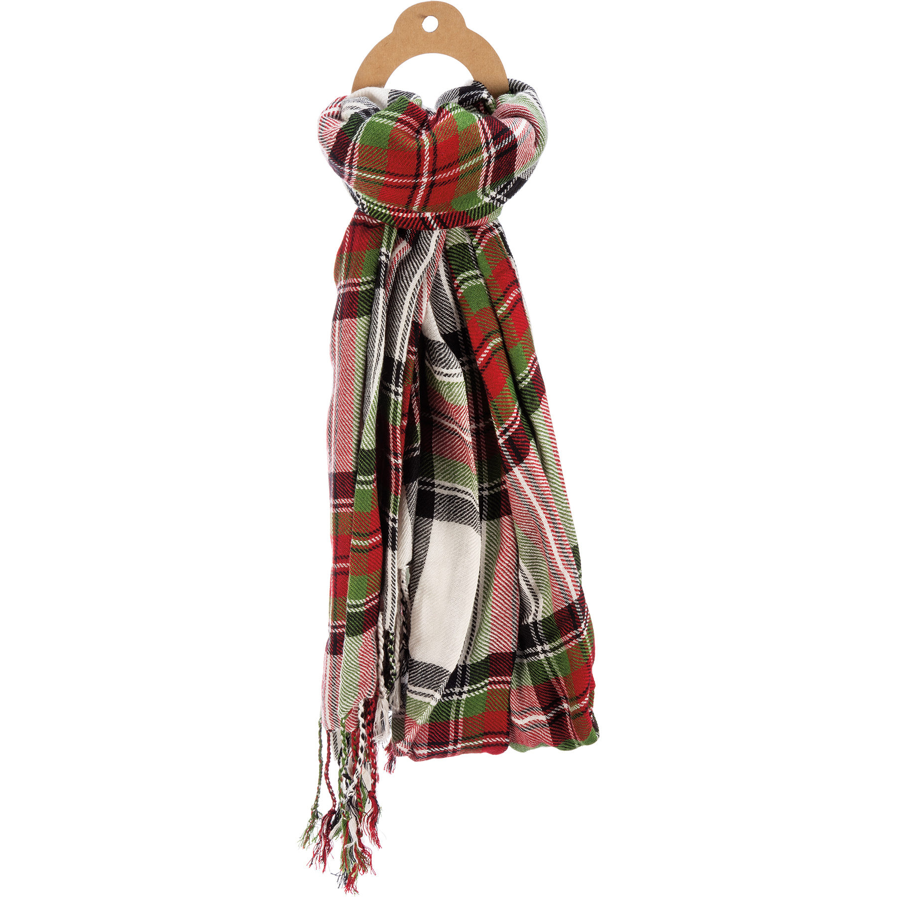 Red Plaid Scarf | Primitives By Kathy