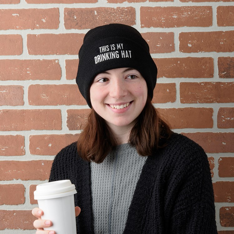 Beanie - This Is My Drinking Hat - One Size Fits Most - Acrylic