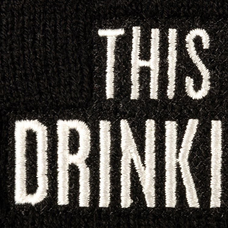 This Is My Drinking Hat Beanie - Acrylic