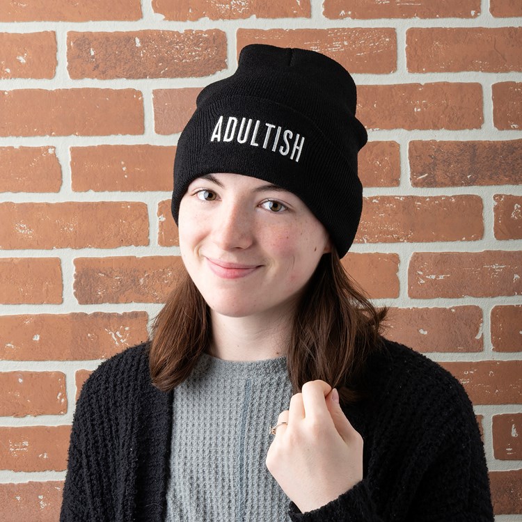 Beanie - Adultish - One Size Fits Most - Acrylic