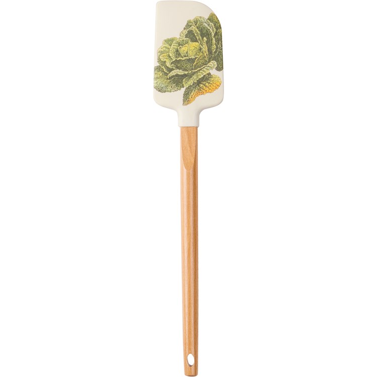 Can I Get A Kale Yeah Spatula - Silicone, Wood