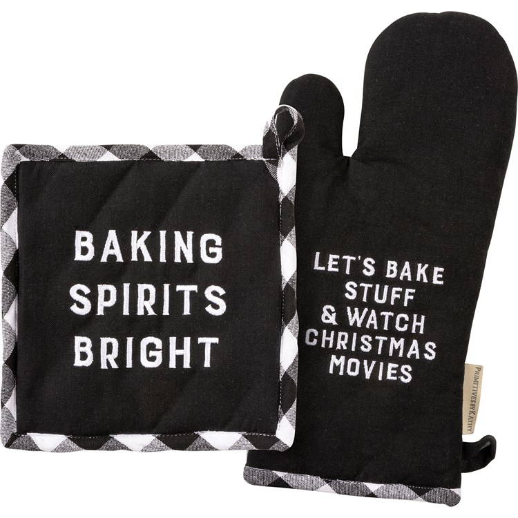 Let's Bake Stuff & Watch Movies Kitchen Set - Cotton