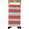 Merry Christmas Striped Kitchen Towel - Cotton