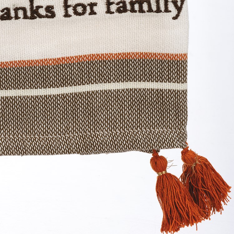 Kitchen Towel - Give Thanks For Family - 20" x 28" - Cotton