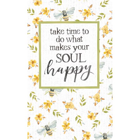 Notebook Lg - Do What Makes Your Soul Happy - 5" x 8.25" - Paper