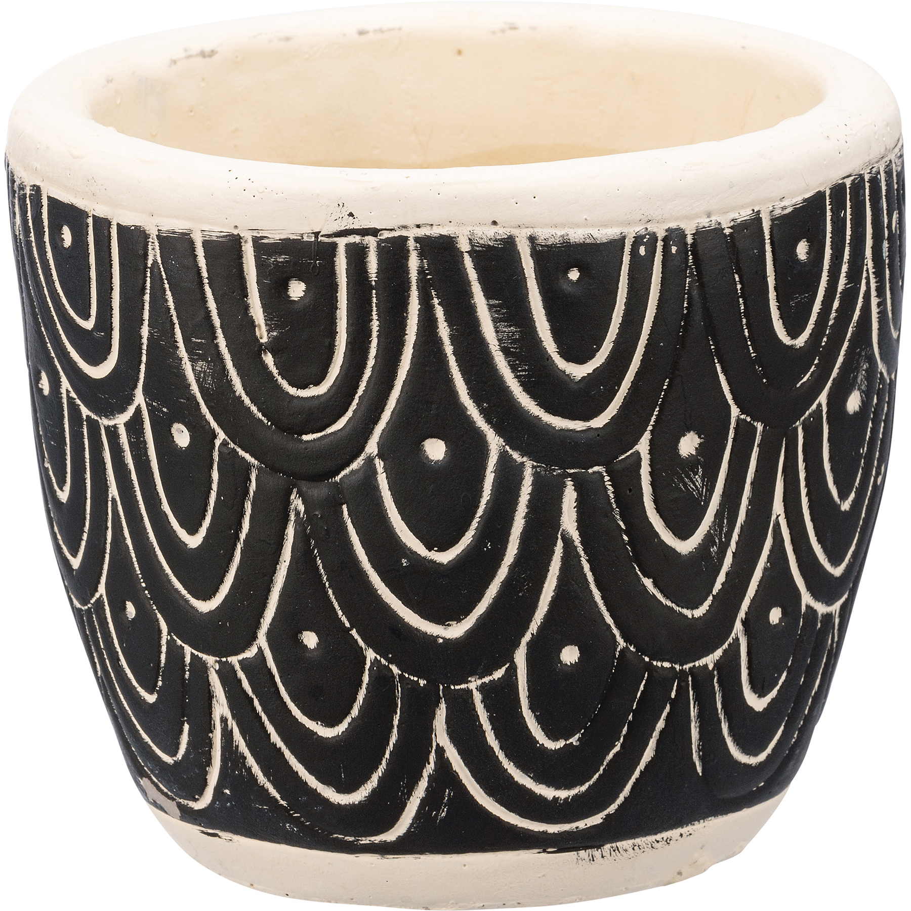 Black And White Planter Set | Primitives By Kathy