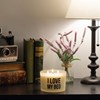 I Love My Bed Candle - Soy Wax, Glass, Cotton