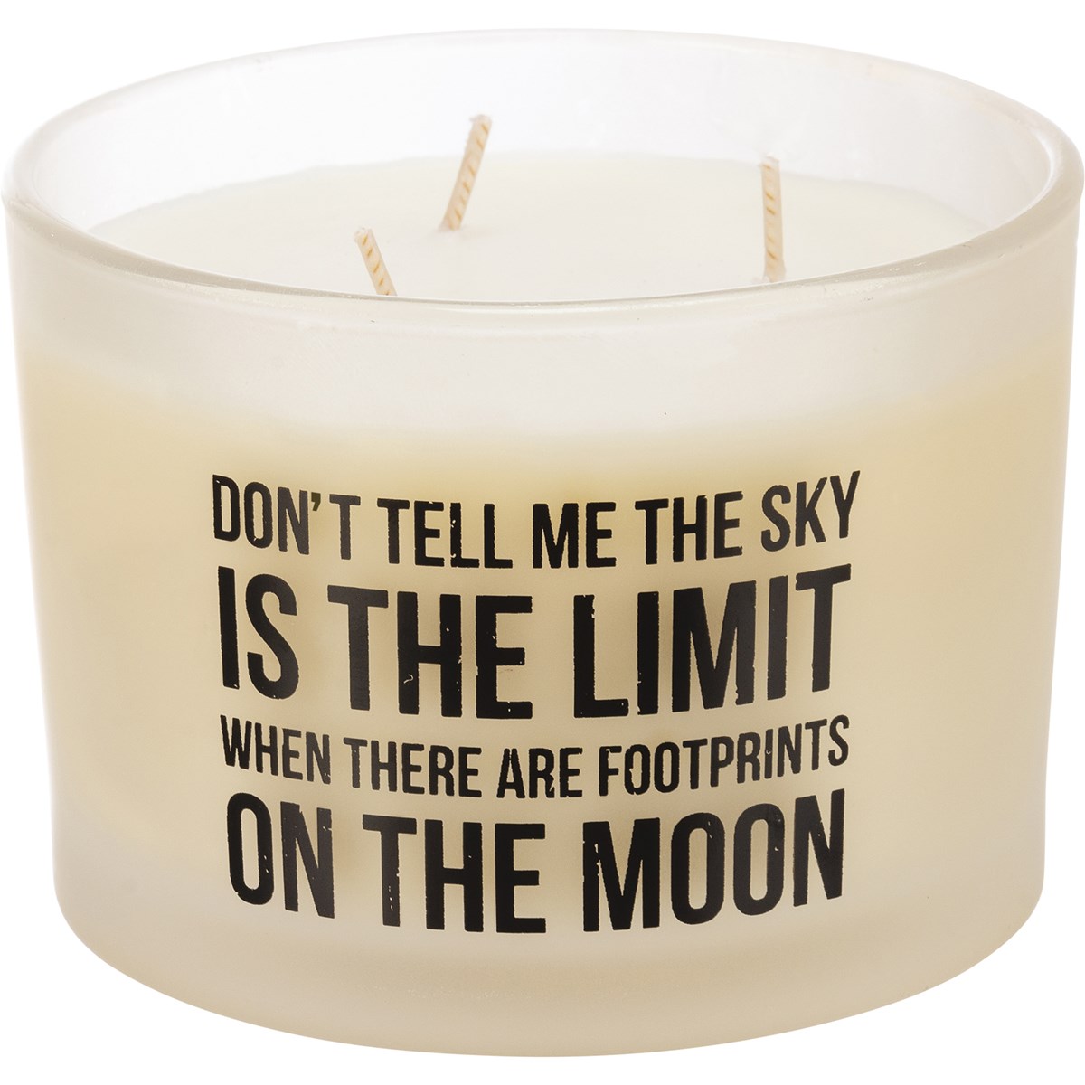 Don't Tell Me The Sky Is The Limit Jar Candle - Soy Wax, Glass, Cotton