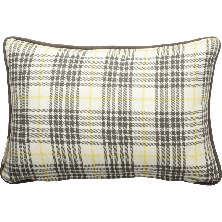 You Got This Plaid Pillow - Cotton, Zipper